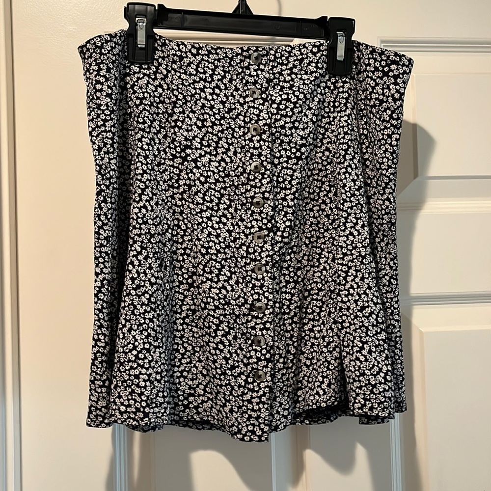 American Eagle button down skirt size 10